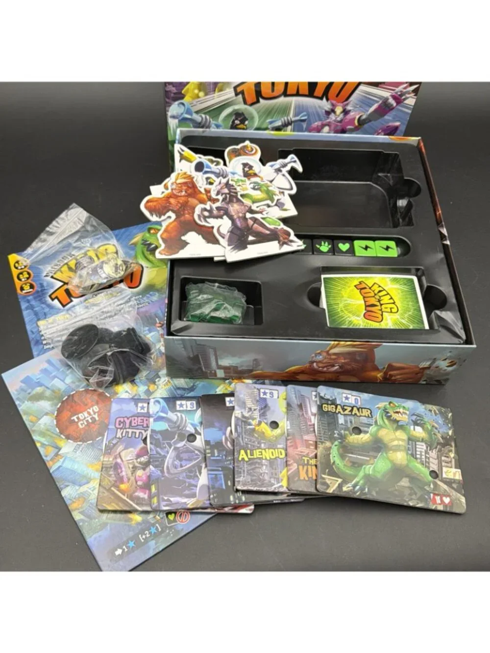 King of Tokyo Board Game Edition Richard Garfield 2016